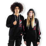 Alpha Industries X New Era Heavy Duty Black Pinwheel Hoodie