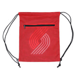 Big Logo Red Mesh Drawstring Cinch