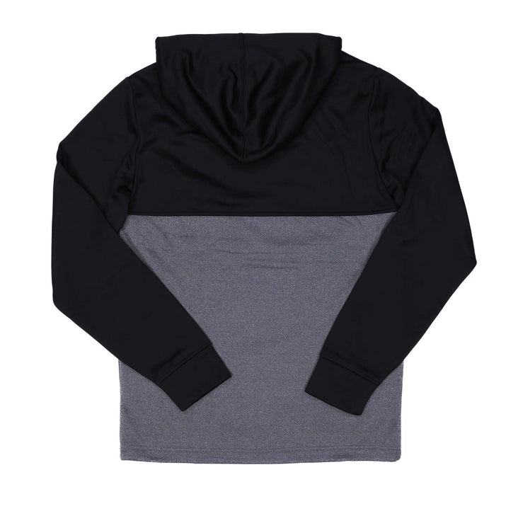 Black & Gray Winter Camp Fleece Hoodie