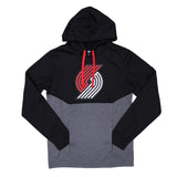 Black & Gray Winter Camp Fleece Hoodie