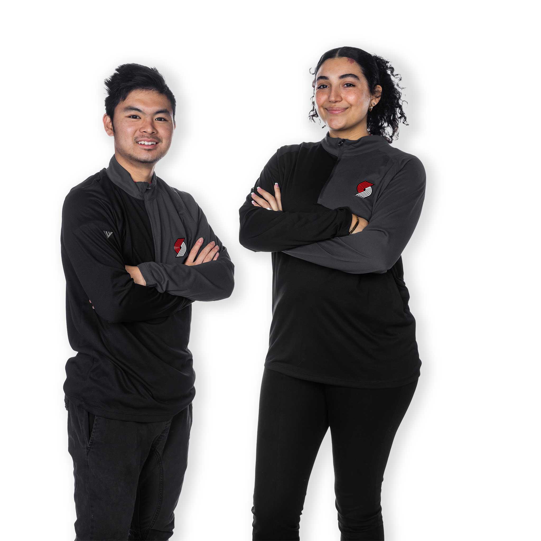 Black Pinnacle 1/4 Zip Pullover