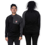 Black Pinnacle 1/4 Zip Pullover