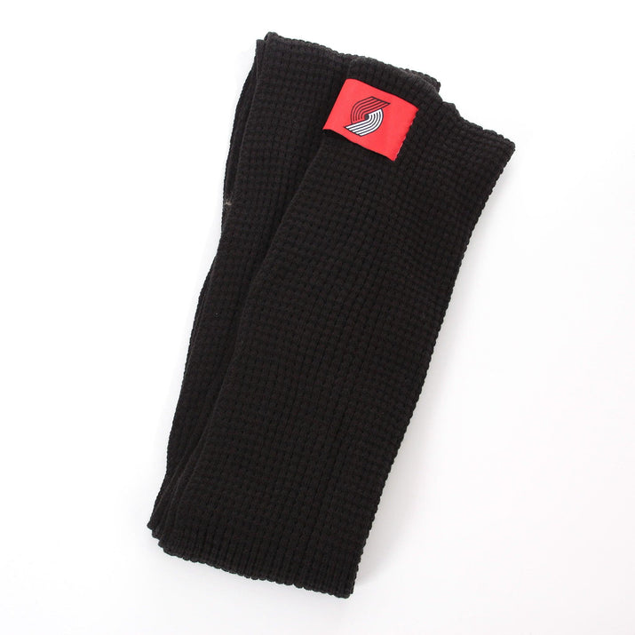 Black Waffle Infinity Scarf