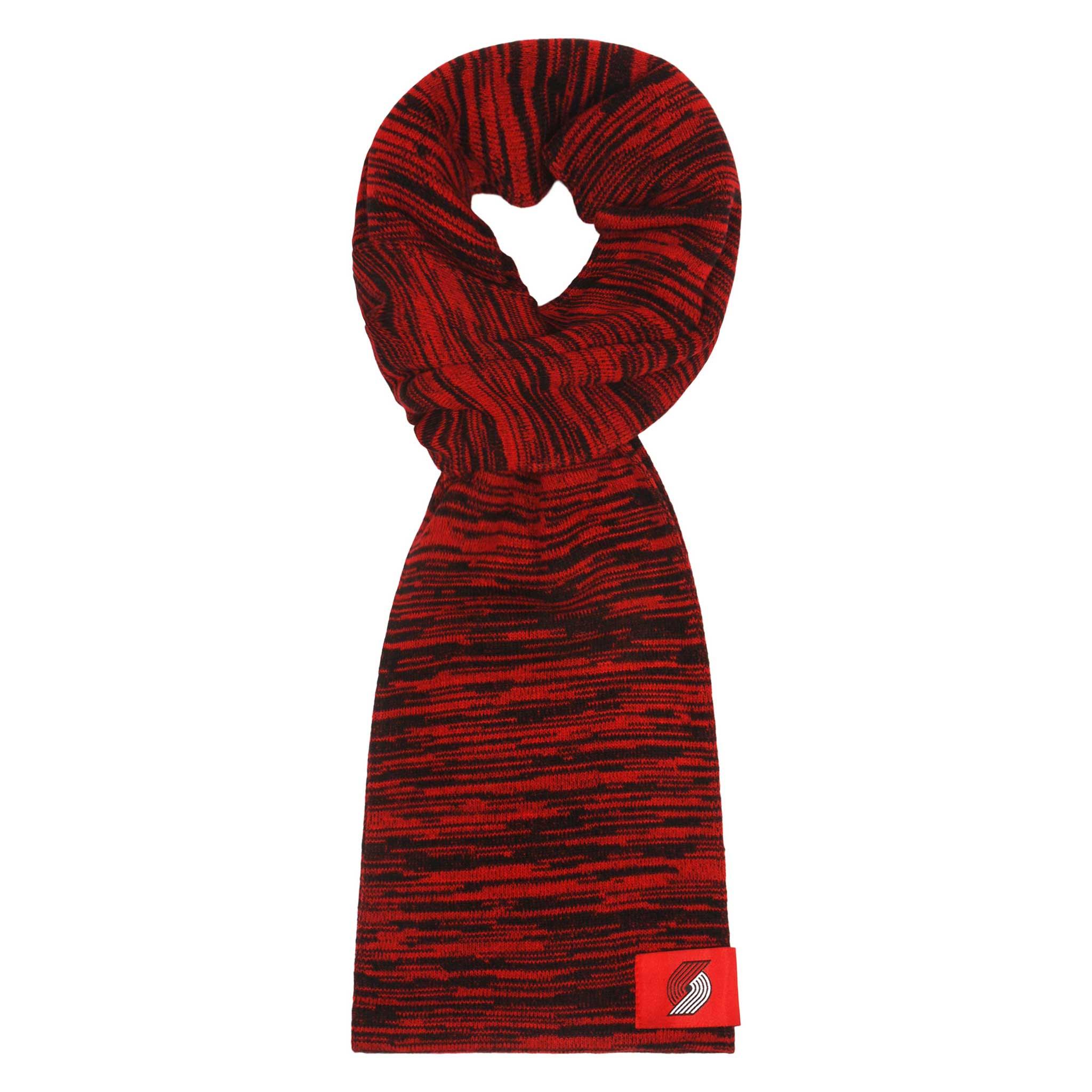 Blended Infinity Red & Black Scarf