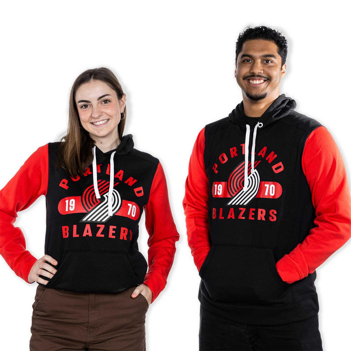 Bold Attack Black & Red Sweatshirt Fleece Hoodie