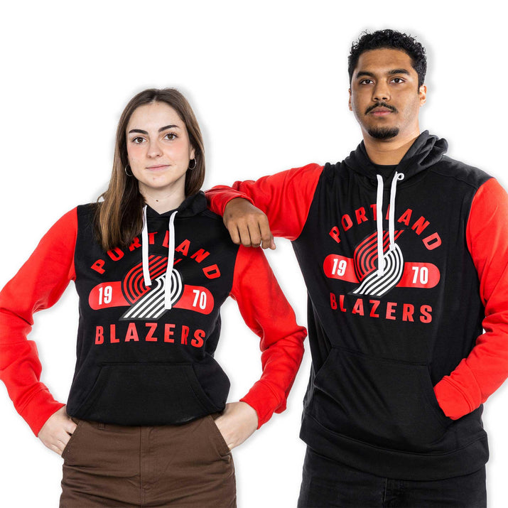 Bold Attack Black & Red Sweatshirt Fleece Hoodie