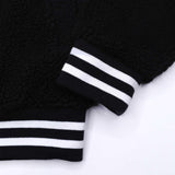 Breaking Ball Black Full Zip Sherpa Jacket