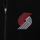 Breaking Ball Black Full Zip Sherpa Jacket