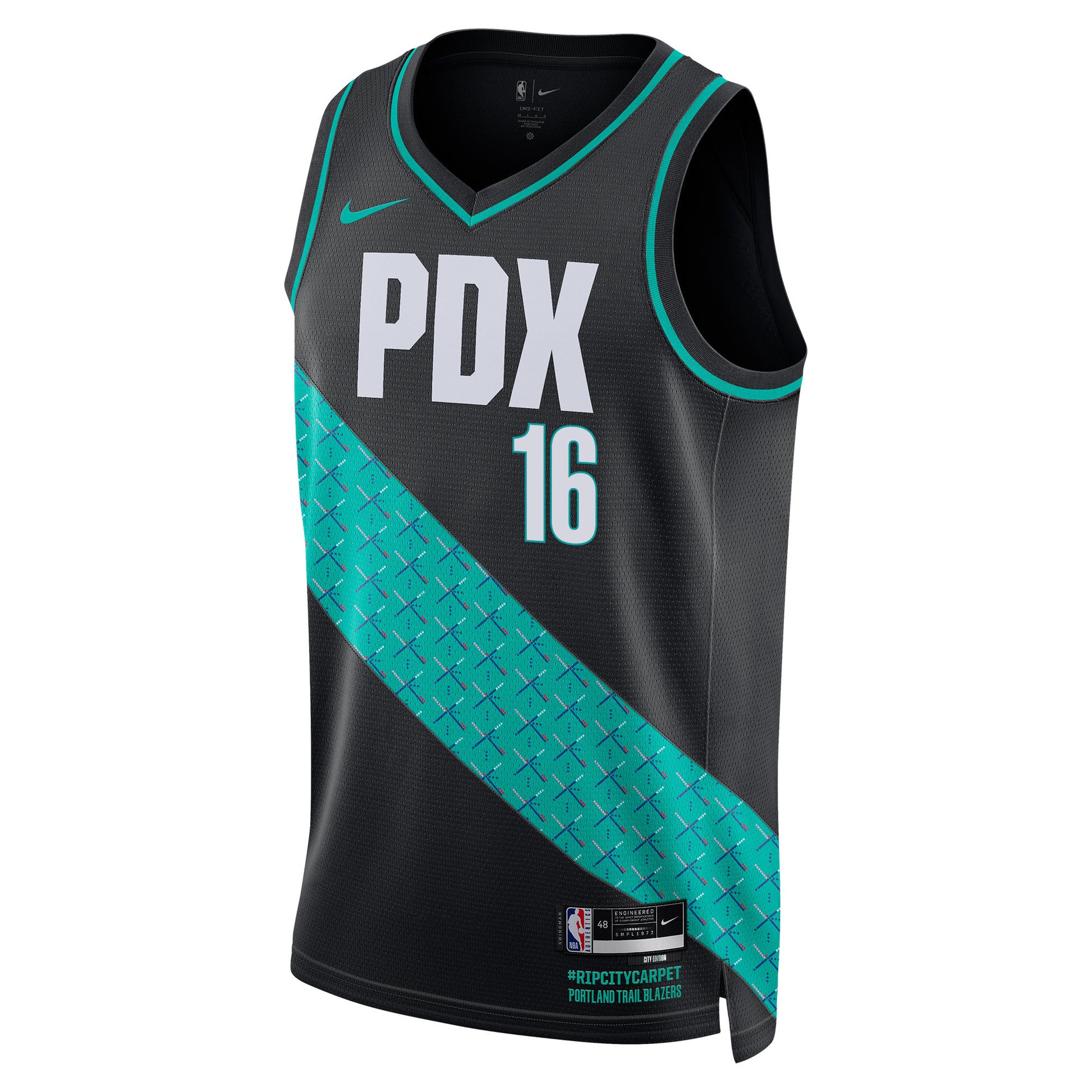 Nike Yang Swingman PDX City Edition 2.0 Jersey