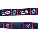 Portland Trail Blazers Peak Plaid City Detachable Lanyard - Rip City Clothing