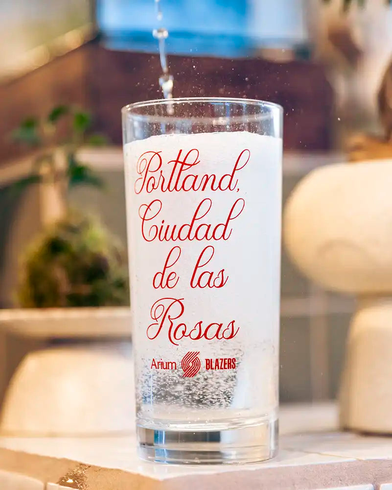 City Of The Roses Arium Glass Tumbler