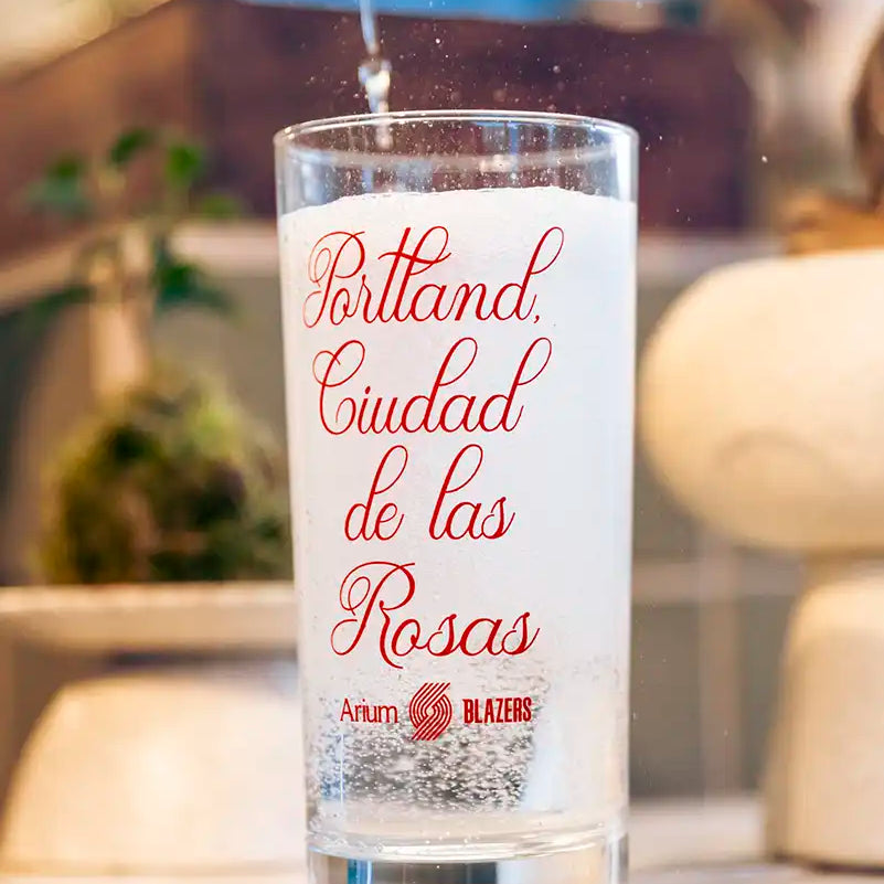 City Of The Roses Arium Glass Tumbler