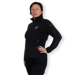Columbia Sportswear Women's Give And Go Black Fleece Jacket L