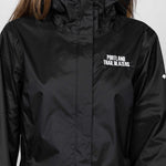 Columbia Women's Arcadia Waterproof Black Raincoat