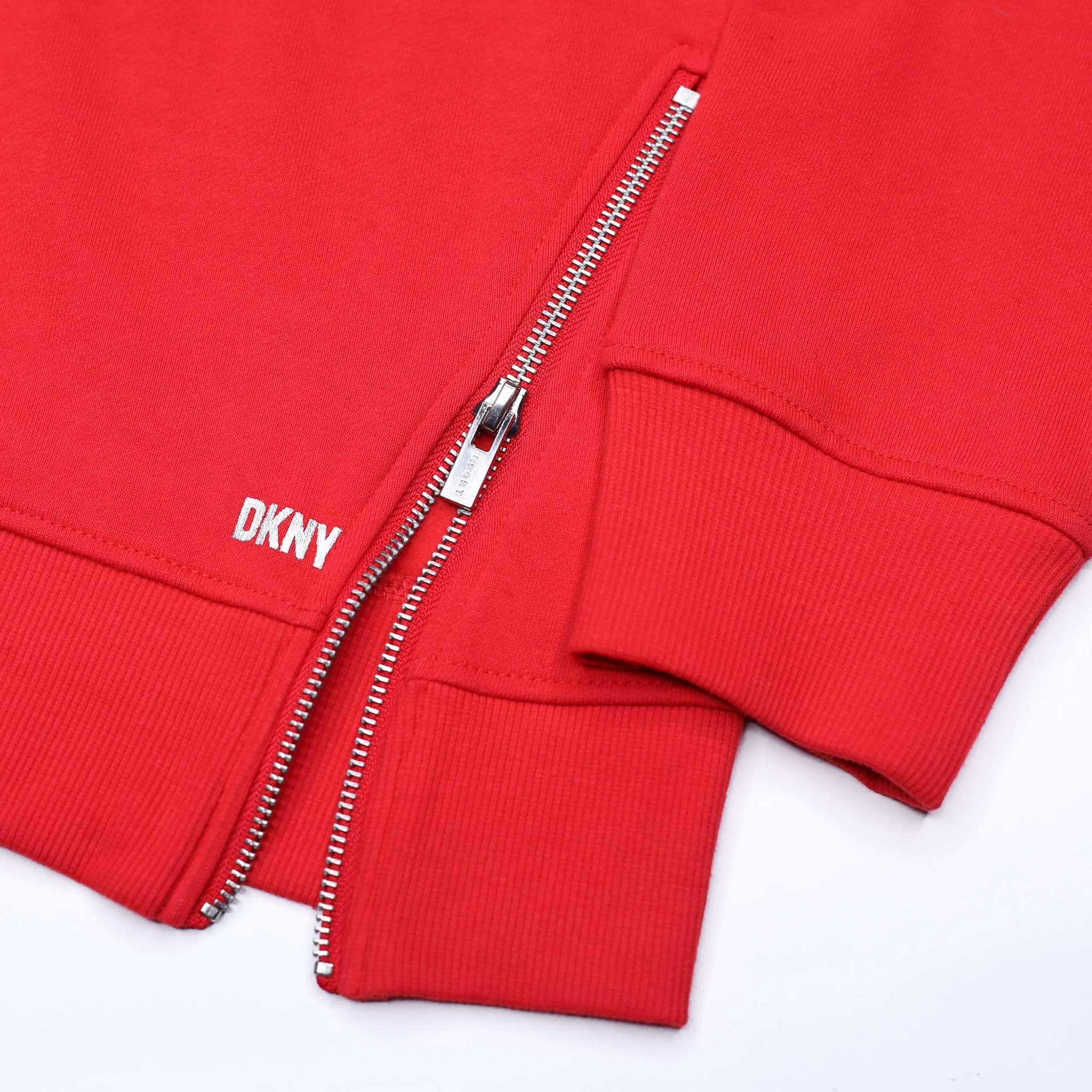 DKNY Bedazzled Women's Parker With Side Zips