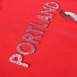 DKNY Bedazzled Women's Parker With Side Zips