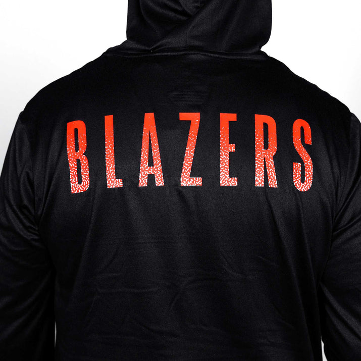 Defender Lightweight Black & Gray Hoodie