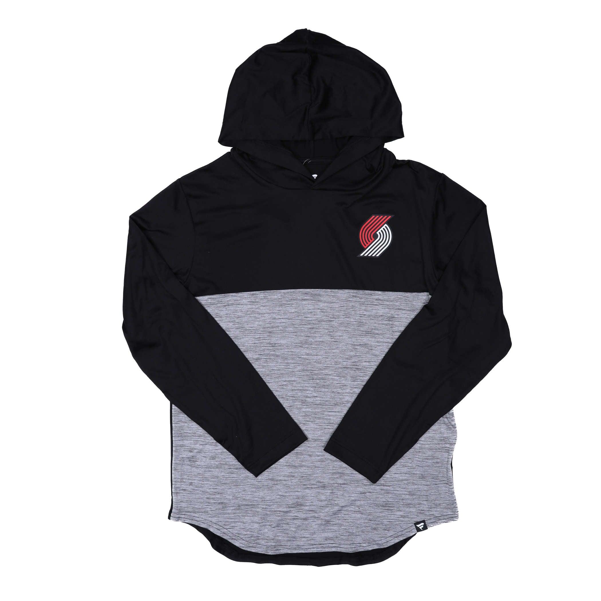 Defender Lightweight Black & Gray Hoodie