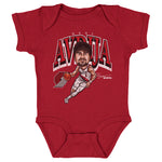 Deni Avdija Portland Trail Blazers Cartoon Baby Creeper Kids Baby Onesie Red