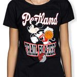 Disney Youth Girls Black Game Time Tee