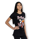 Disney Youth Girls Black Game Time Tee