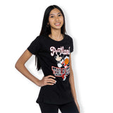Disney Youth Girls Black Game Time Tee