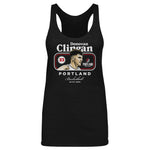 Donovan Clingan Portland Trail Blazers Cover Women's Tank Top Women's Tank Top Tri Black