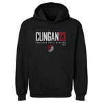 Donovan Clingan Portland Trail Blazers Elite Hoodie Men's Hoodie Black