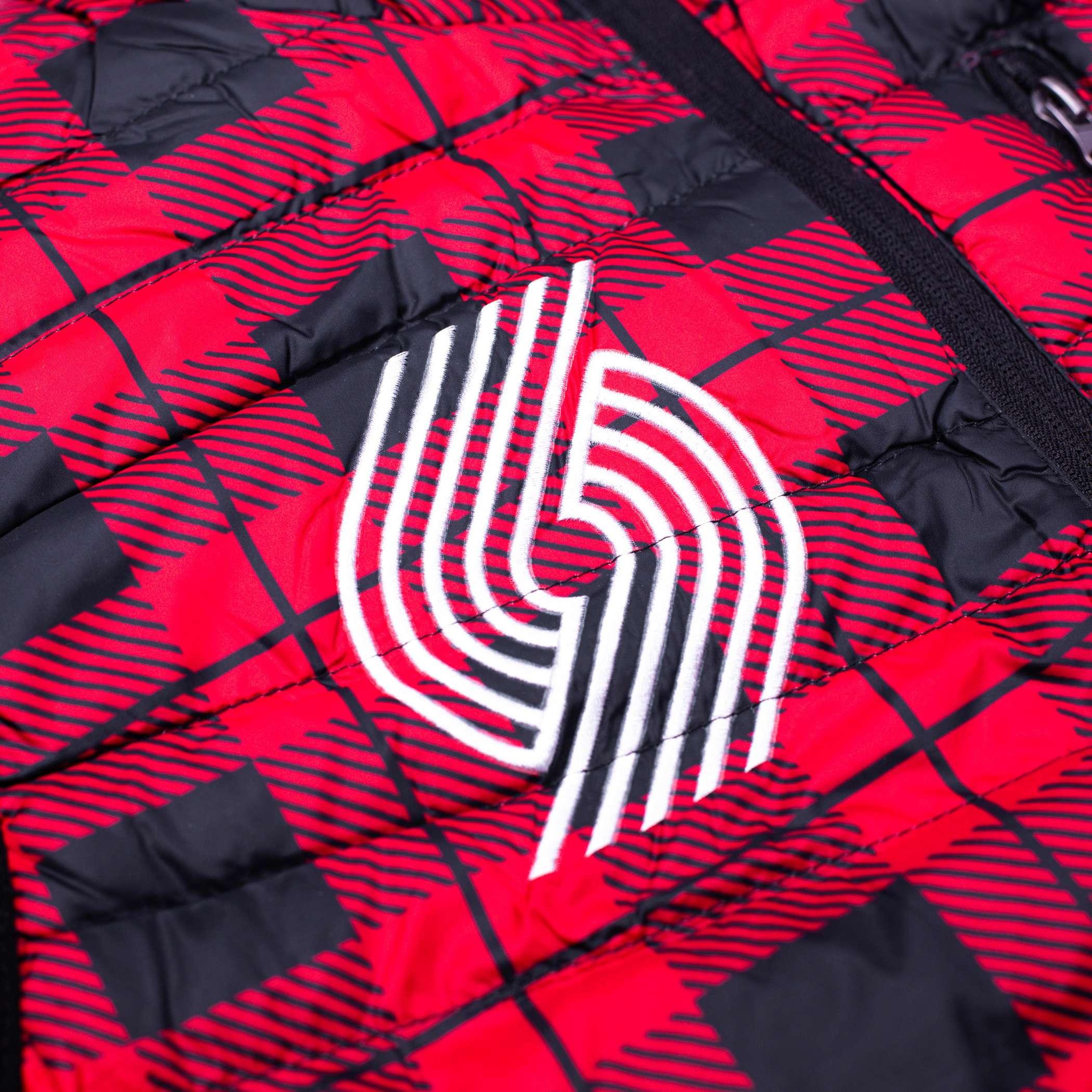 Douglas Fur Plaid Down Vest