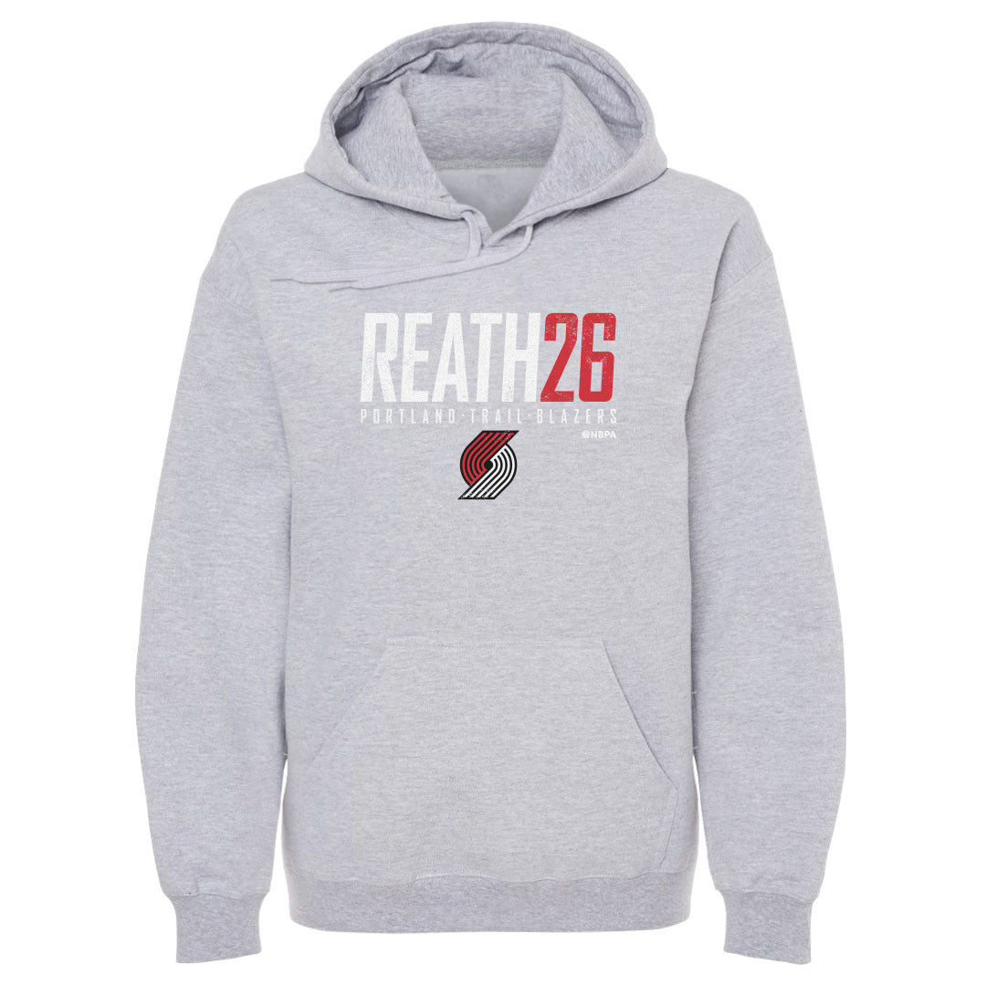 Duop Reath Portland Trail Blazers Elite Hoodie Men's Hoodie Gray