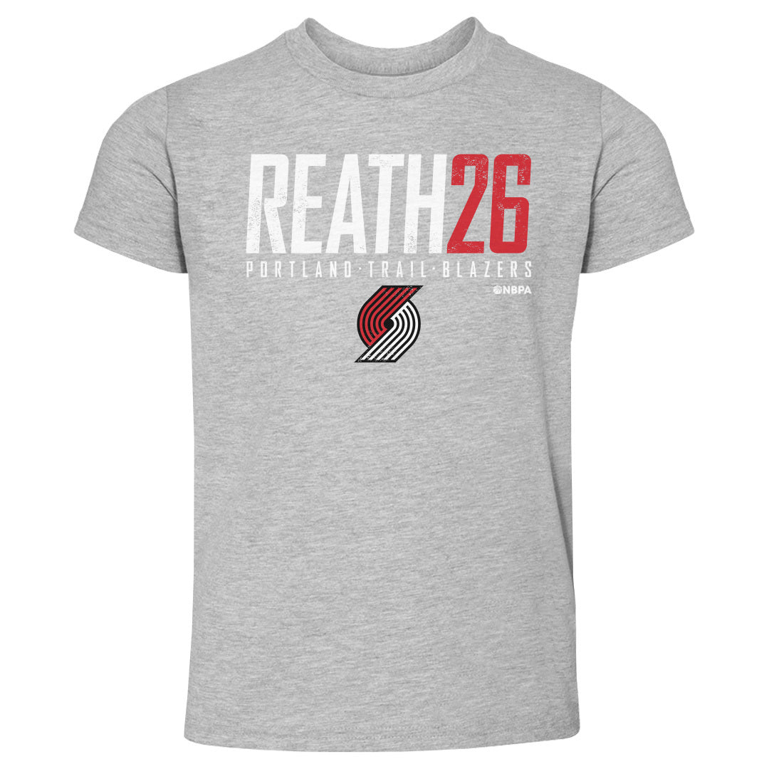 Duop Reath Portland Trail Blazers Elite Toddler T-Shirt Kids Toddler T-Shirt Heather Gray