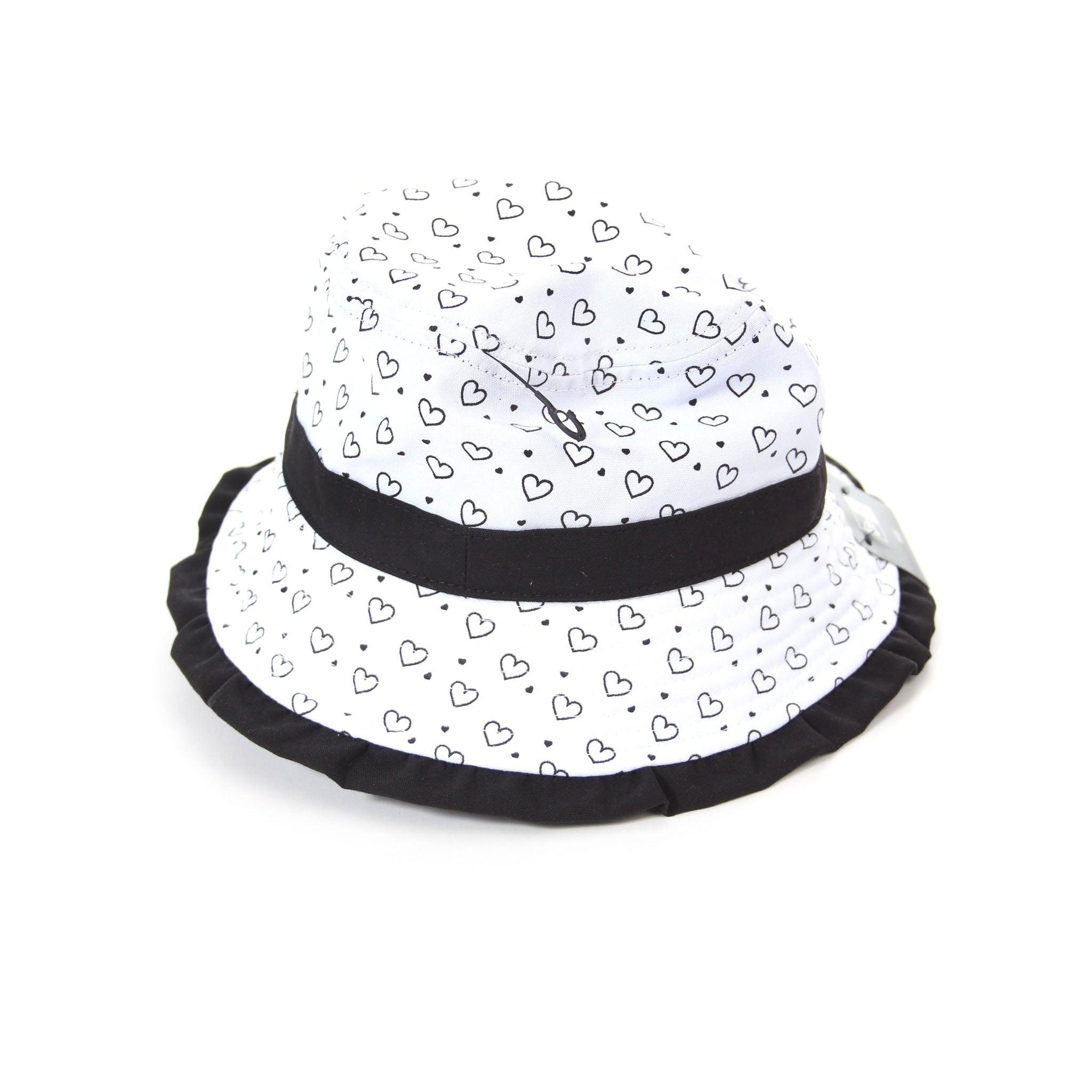 Era Frill Youth White Bucket Hat