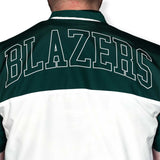 Era Golf Crest Short Sleeved Green & White Windbreaker