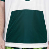 Era Golf Crest Short Sleeved Green & White Windbreaker