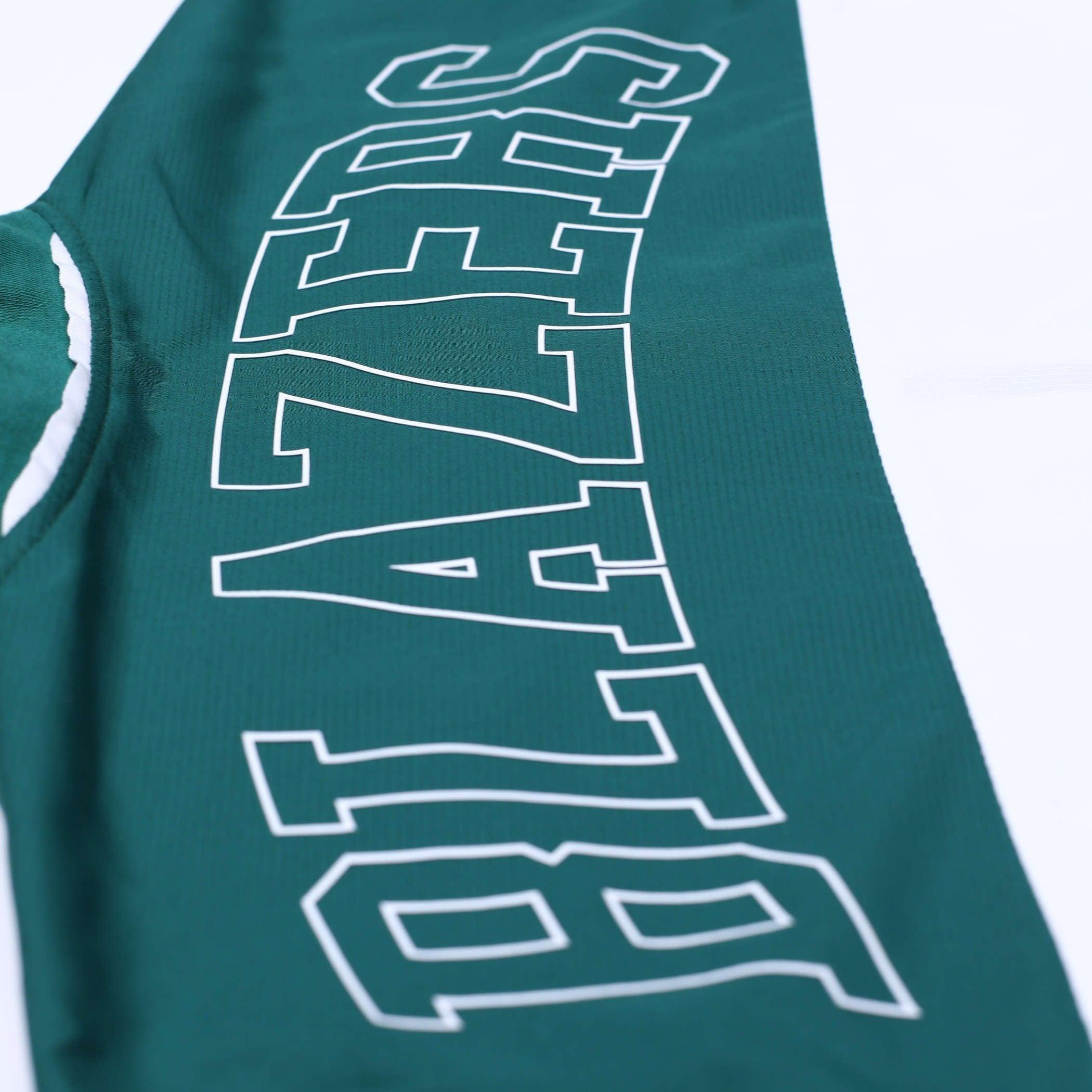 Era Golf Crest Short Sleeved Green & White Windbreaker