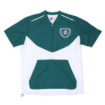 Era Golf Crest Short Sleeved Green & White Windbreaker