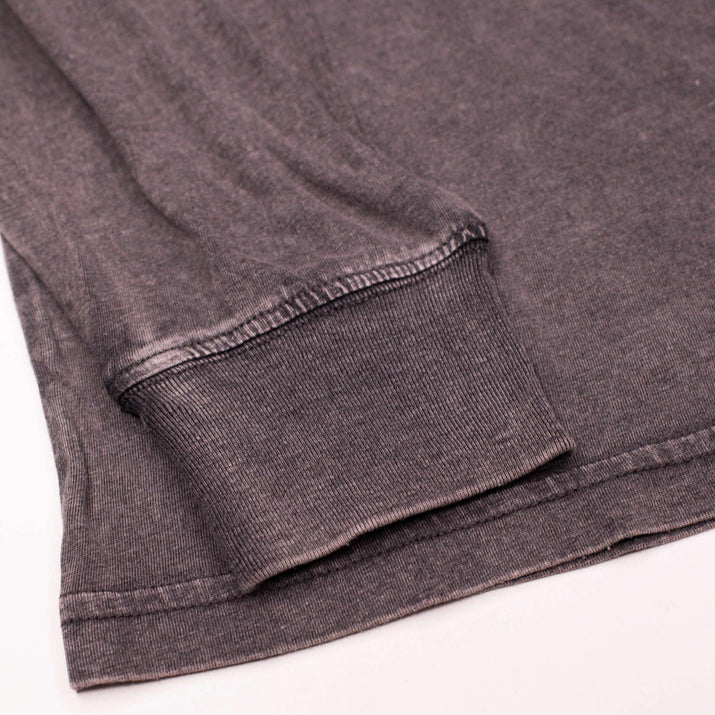 Front Court Gray Long Sleeve Tee