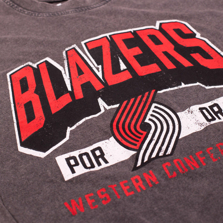Front Court Gray Long Sleeve Tee