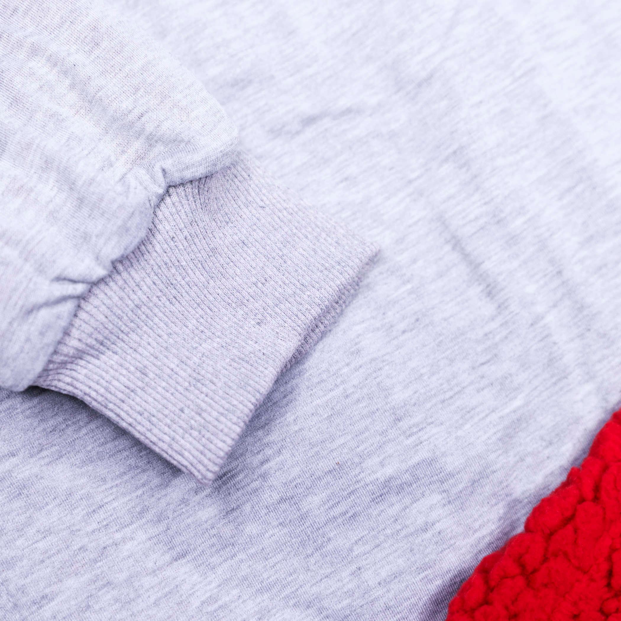 Fuzzy Fleece Reversible Oversized Hoodeez