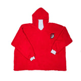 Fuzzy Fleece Reversible Oversized Hoodeez