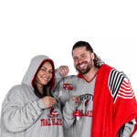 Fuzzy Fleece Reversible Oversized Hoodeez