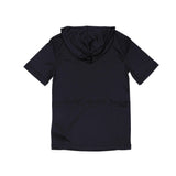 Gray Possession Lightweight Short Sleeve Hoodie