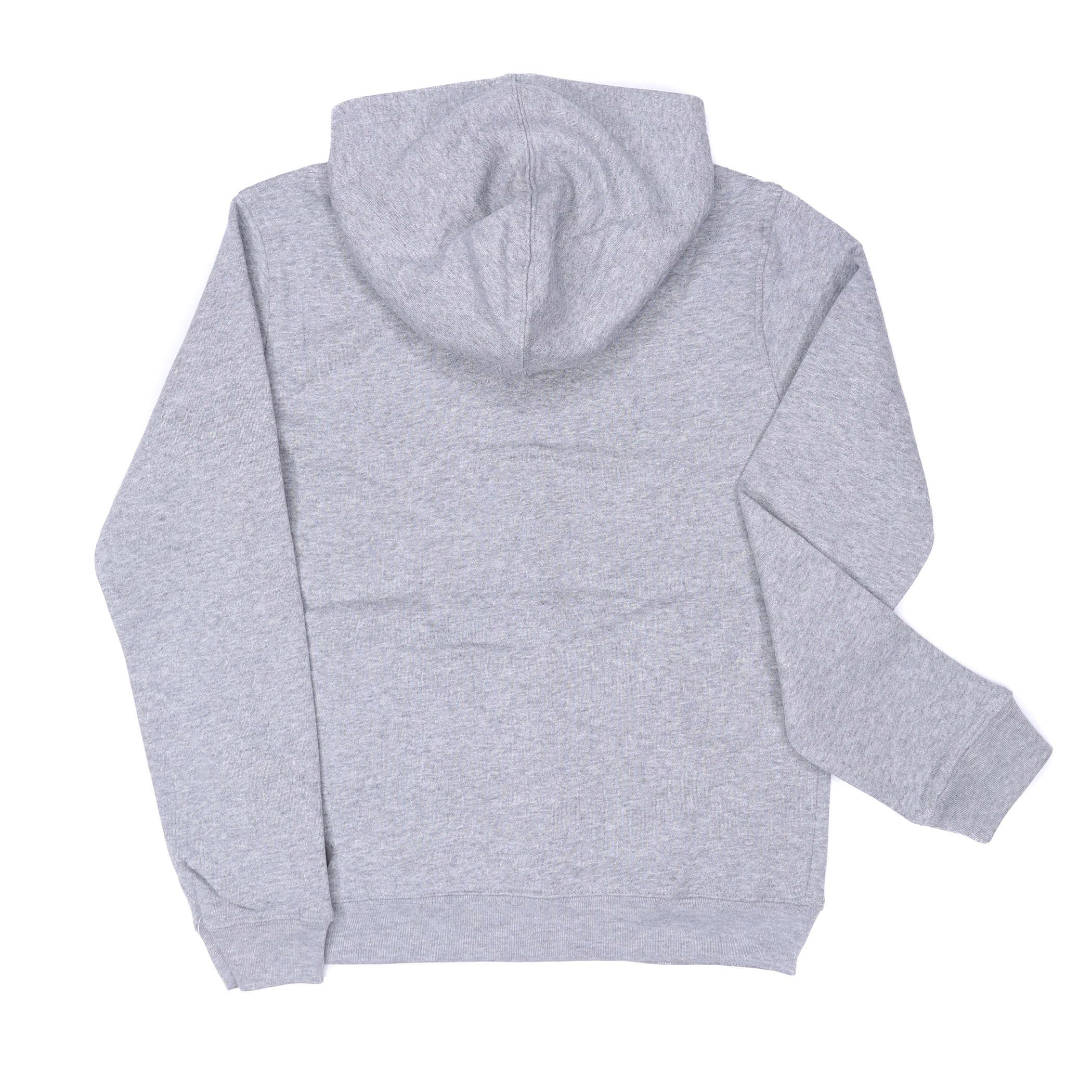 Gray Youth Funky Fan Funnel Neck Hoodie For Girls