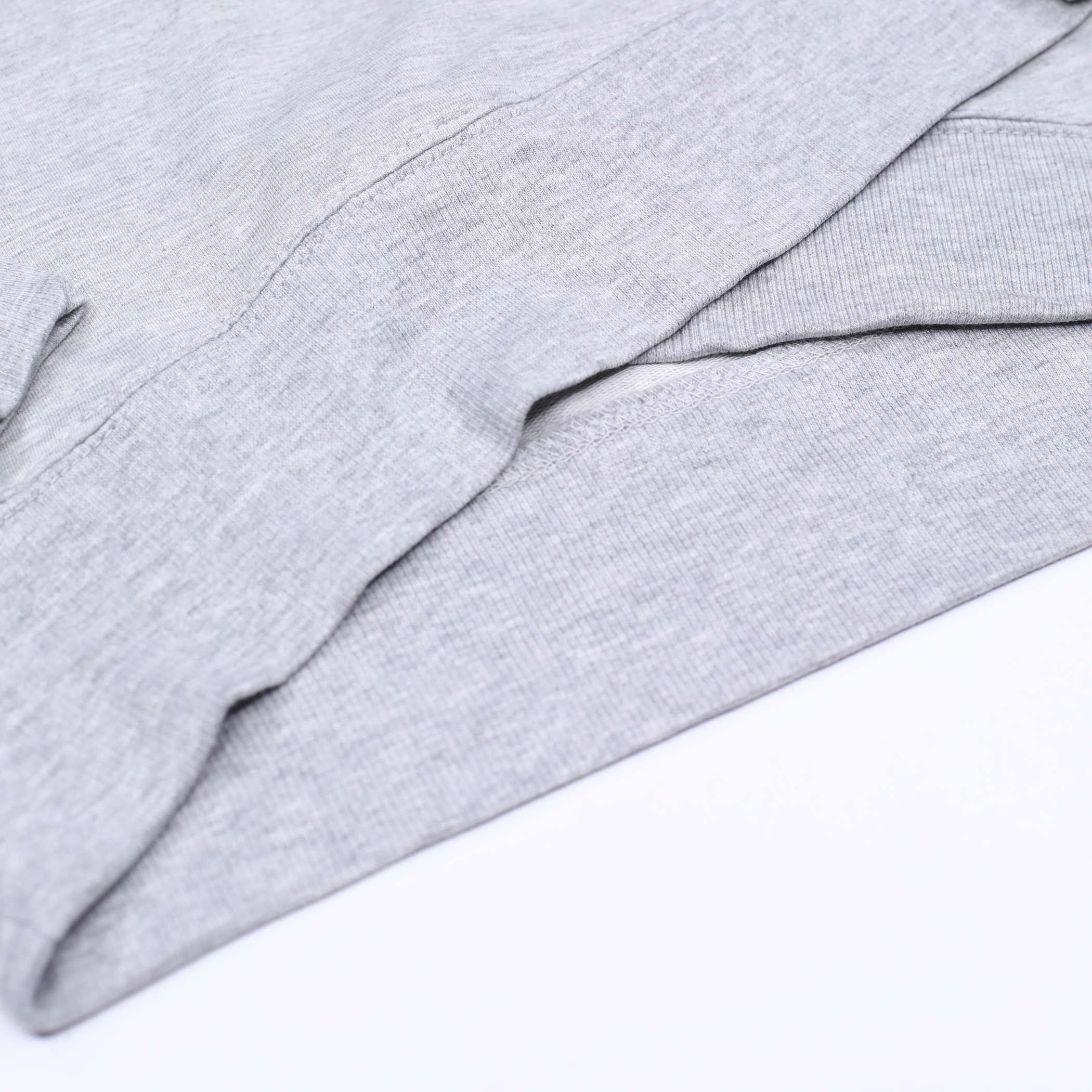 Gray Youth Funky Fan Funnel Neck Hoodie For Girls