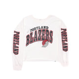 47 Brand Women's Parkway Long Sleeve Boxy Crop