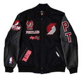 Pro Standard Animal Print Wool Varsity Jacket