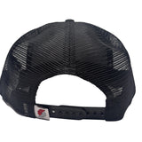 Black Trucker Snapback