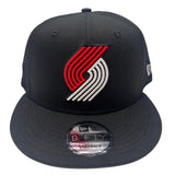 Black Trucker Snapback