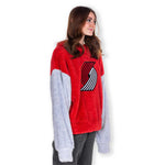 Juniors Girl Poler Fleece Game Time Teddy Hoodie