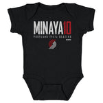 Justin Minaya Elite Creeper Baby One Piece Kids Baby Onesie Black